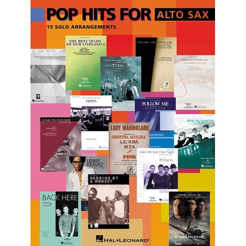Pop Hits For Alto Sax (O/P) (Softcover Book)