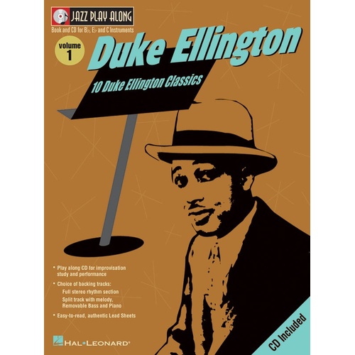 Duke Ellington Jazz Play Along V1 Book/CD (Softcover Book/CD)