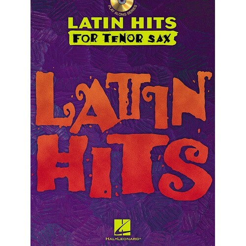 LATIN HITS TENOR SAX Book/CD