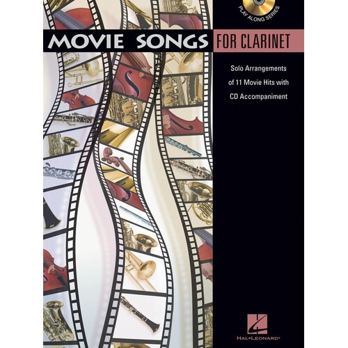 Movie Songs Clarinet Book/CD 