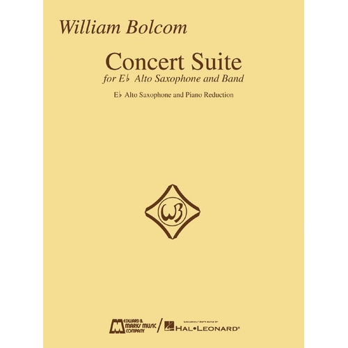 Concert Suite Alto Sax/Piano (Softcover Book)