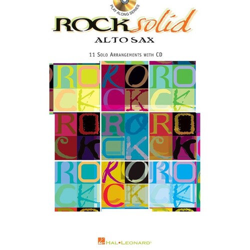 Rock Solid Book/CD Alto Sax 