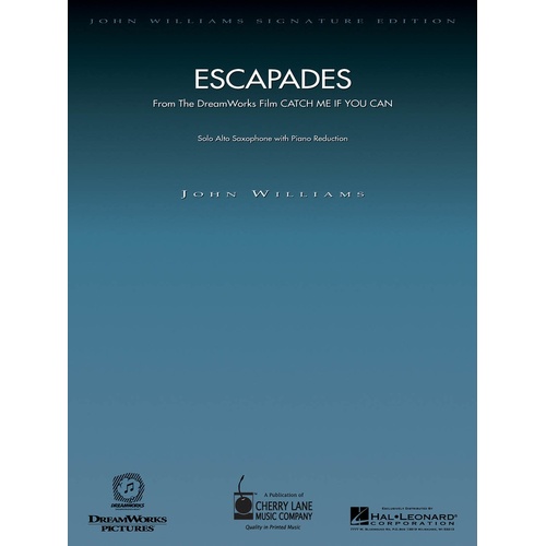 Escapades (Catch Me If You Can) Alto Sax/Piano 