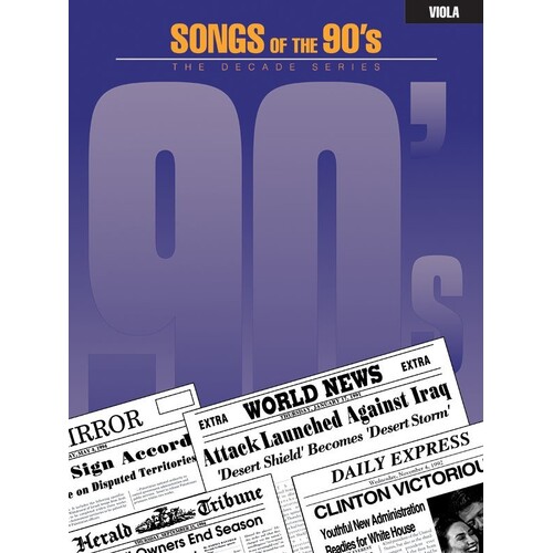 Songs Of The 90s Viola 