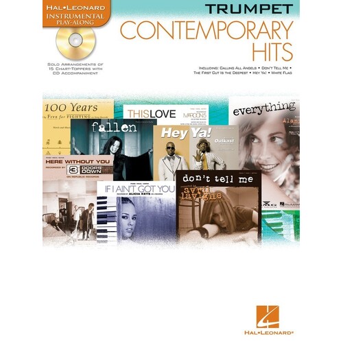 Contemporary Hits Book/CD Trumpet (Softcover Book/CD)