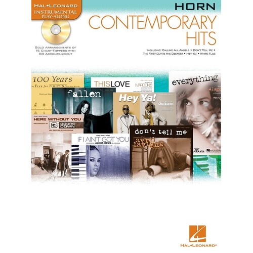 Contemporary Hits Book/CD Horn (Softcover Book/CD)