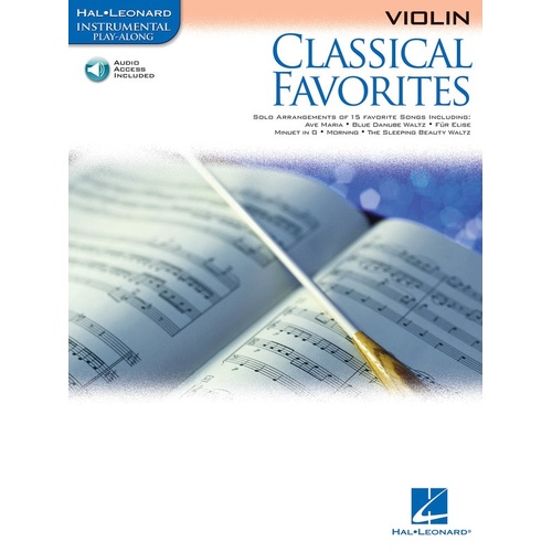 Classical Favorites Book/CD Violin (Softcover Book/CD)
