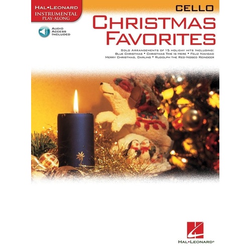 Christmas Favorites for Cello Book with Play-Along CD