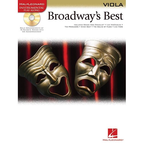 Broadways Best Book/CD Viola (Softcover Book/CD)