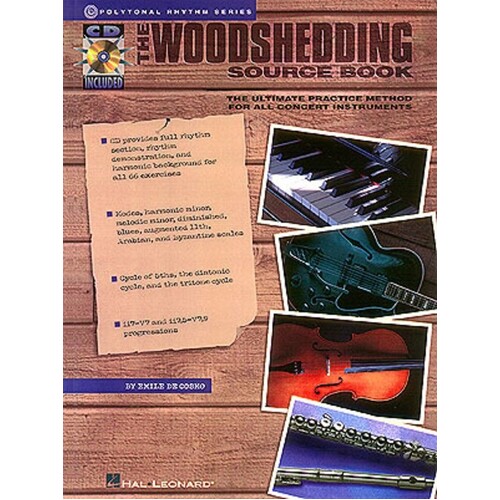 Woodshedding Source Book Book/CD C Instruments