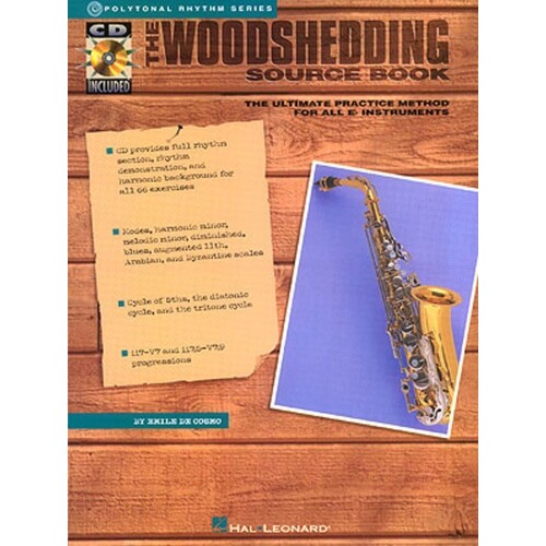 Woodshedding Source Book E Flat Inst Book/CD