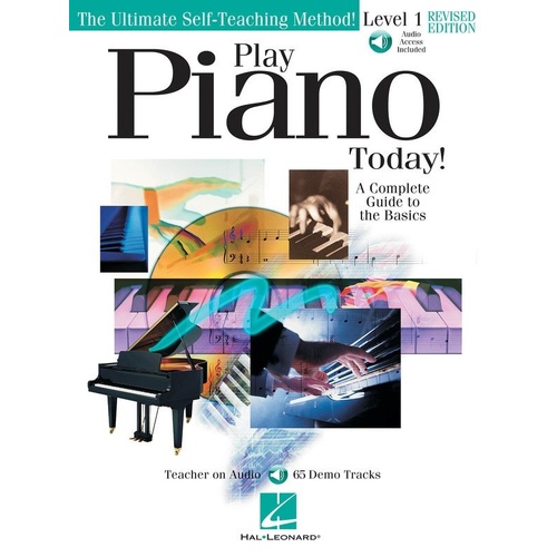 Play Piano Today Level 1 Revised Edition with Online Audio Access