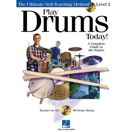 Play Drums Today Book/CD Lvl 2 (Softcover Book/CD)
