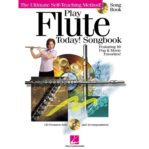 Play Flute Today SongBook/CD (Softcover Book/CD)