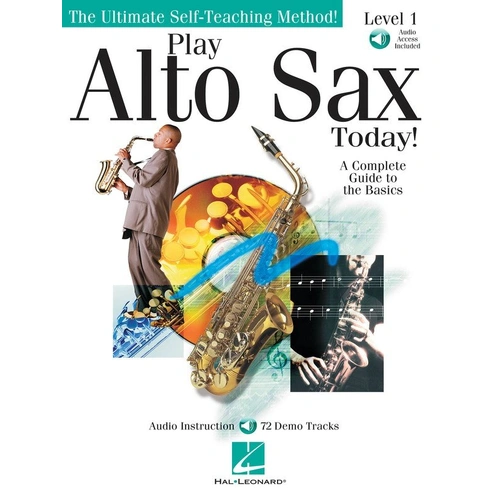 Play Alto Sax Today Level 1 Book/CD - Hal Leonard