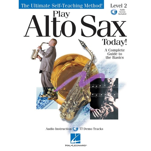 Play Alto Sax Today Book/CD Lvl 2 (Softcover Book/CD)