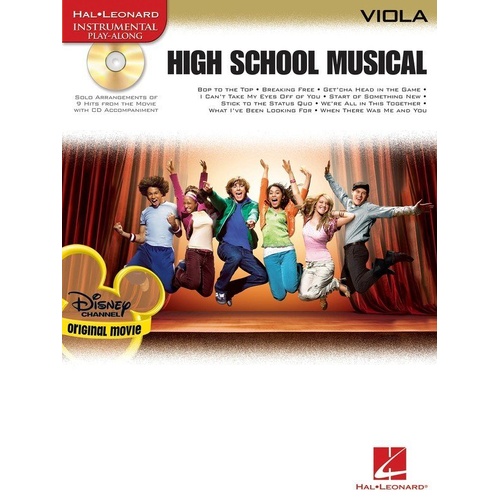 High School Musical Viola BK/CD Arrangements