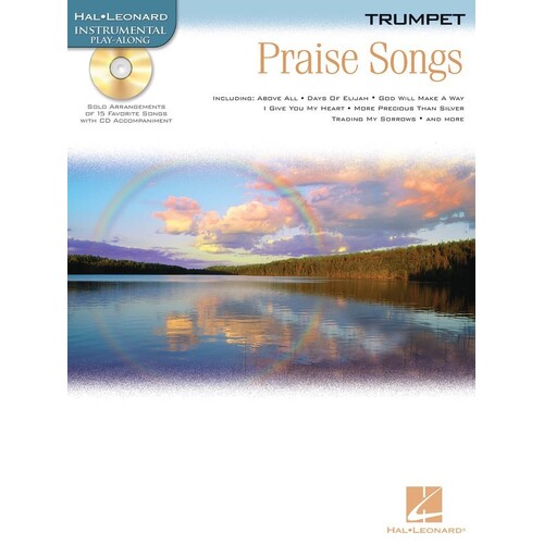 Praise Songs Play Along Trumpet Book/CD (Softcover Book/CD)