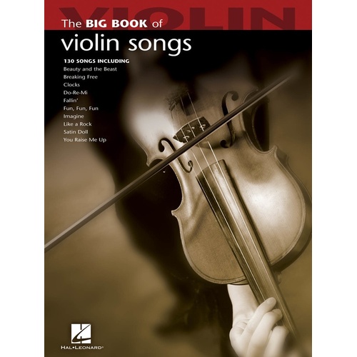 Big Book Of Violin Songs (Softcover Book)
