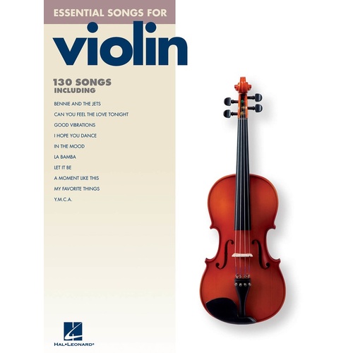 Essential Songs Violin (Softcover Book)