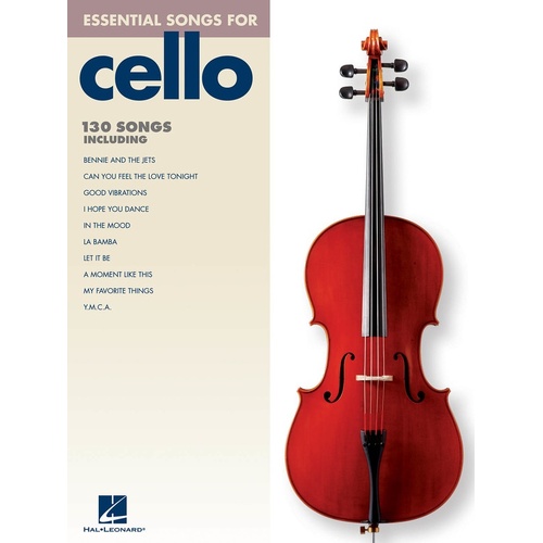 Essential Songs For Cello (Softcover Book)