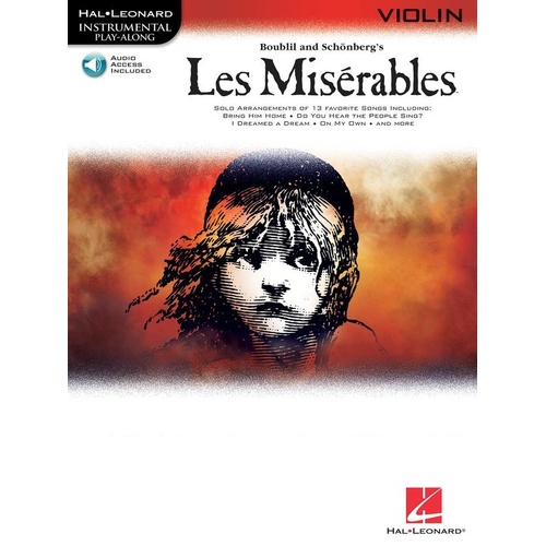 Les Miserables Violin Book with Online Audio Access