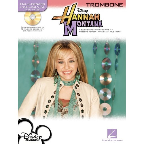 Hannah Montana Trombone Book/CD (Softcover Book/CD)