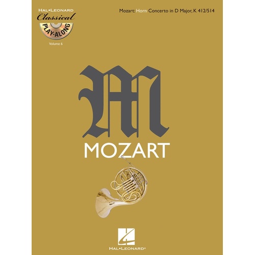 Classical Play Along Horn Concerto D Maj Book/CD V (Softcover Book/CD)