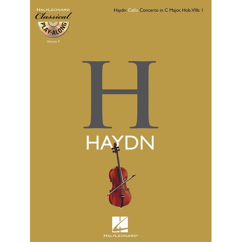 Classical Play Along Cello Concerto Hob Viib Book/ (Softcover Book/CD)