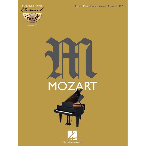 Classical Play Along Piano Concerto K467 Book/CD V (Softcover Book/CD)