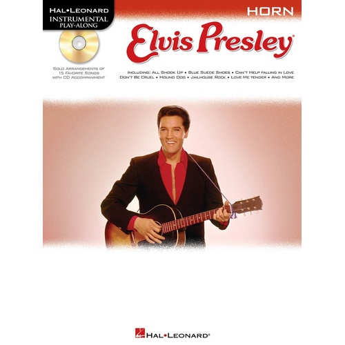 Elvis Presley For Horn Book/CD (Softcover Book/CD)