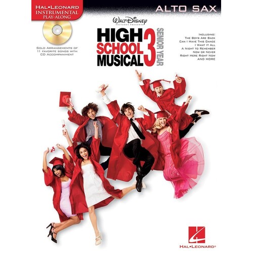 High School Musical 3 Alto Sax Book/CD (Softcover Book/CD)