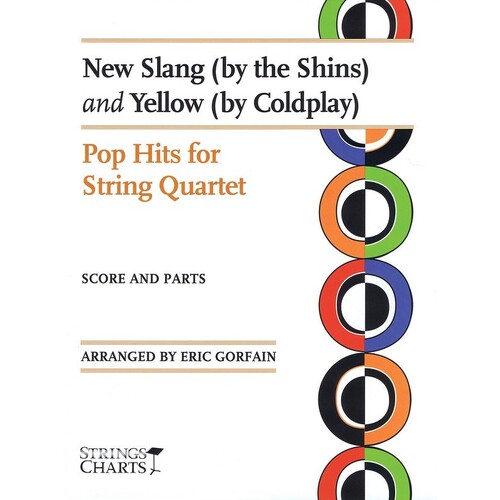 Shins And Coldplay Pop Hits For String Quartet (Music Score/Parts)