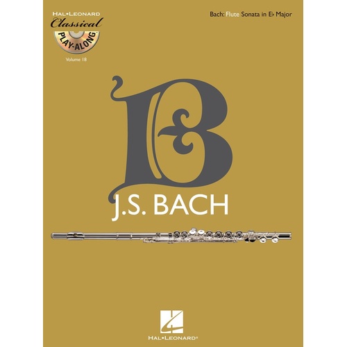 Classical Play Along Flute Sonata Bwv1031 Book/CD (Softcover Book/CD)