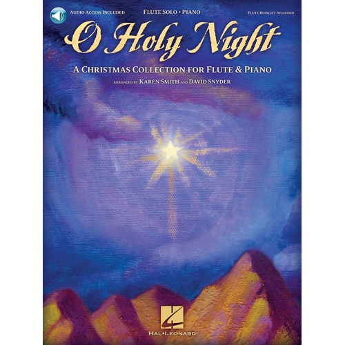 O Holy Night Flute Piano Book/CD (Softcover Book/CD)