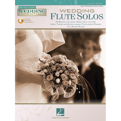 Wedding Flute Solos Book/CD (Softcover Book/CD)