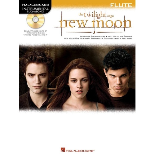 Twilight New Moon Flute BK/CD with Play-Along Tracks