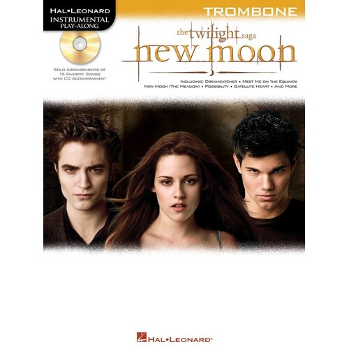 Twilight New Moon Book/CD Trombone (Softcover Book/CD)