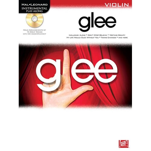 Glee Instrumental Playalong Violin Book/CD (Softcover Book/CD)