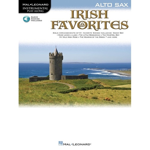 Irish Favorites for Alto Saxophone with CD Accompaniment