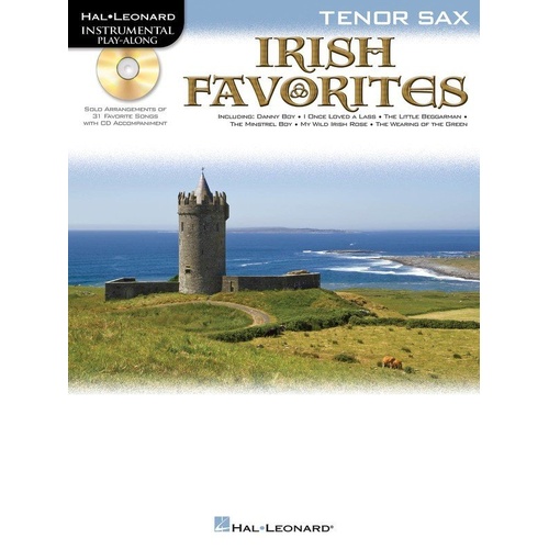 Irish Favorites for Tenor Sax with CD Accompaniment