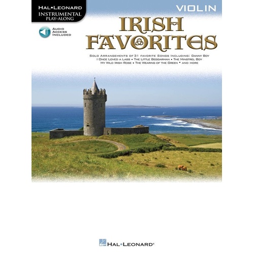 Irish Favorites for Violin Book with CD Accompaniment