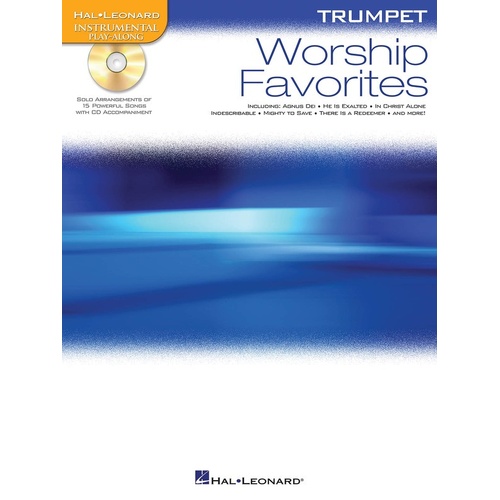 Worship Favorites For Trumpet Book/CD (Softcover Book/CD)