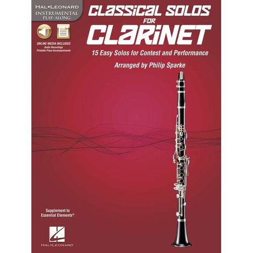 Classical Solos for Clarinet BK/CDROM