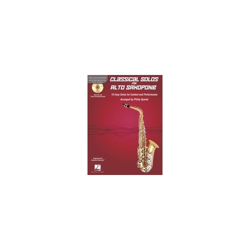 Classical Solos for Alto Saxophone Book/CD-ROM