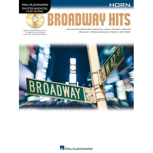 Broadway Hits Book/CD French Horn (Softcover Book/CD)