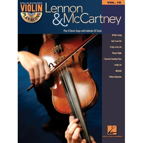 Lennon & McCartney Violin Play-Along Book/CD Volume 19
