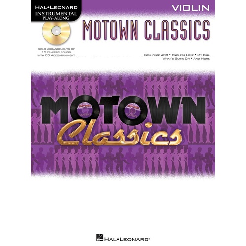 Motown Classics Book/CD Violin 