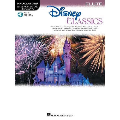 Disney Classics Flute BK/CD by Hal Leonard