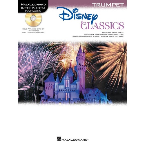 Disney Classics Trumpet BK/CD by Hal Leonard